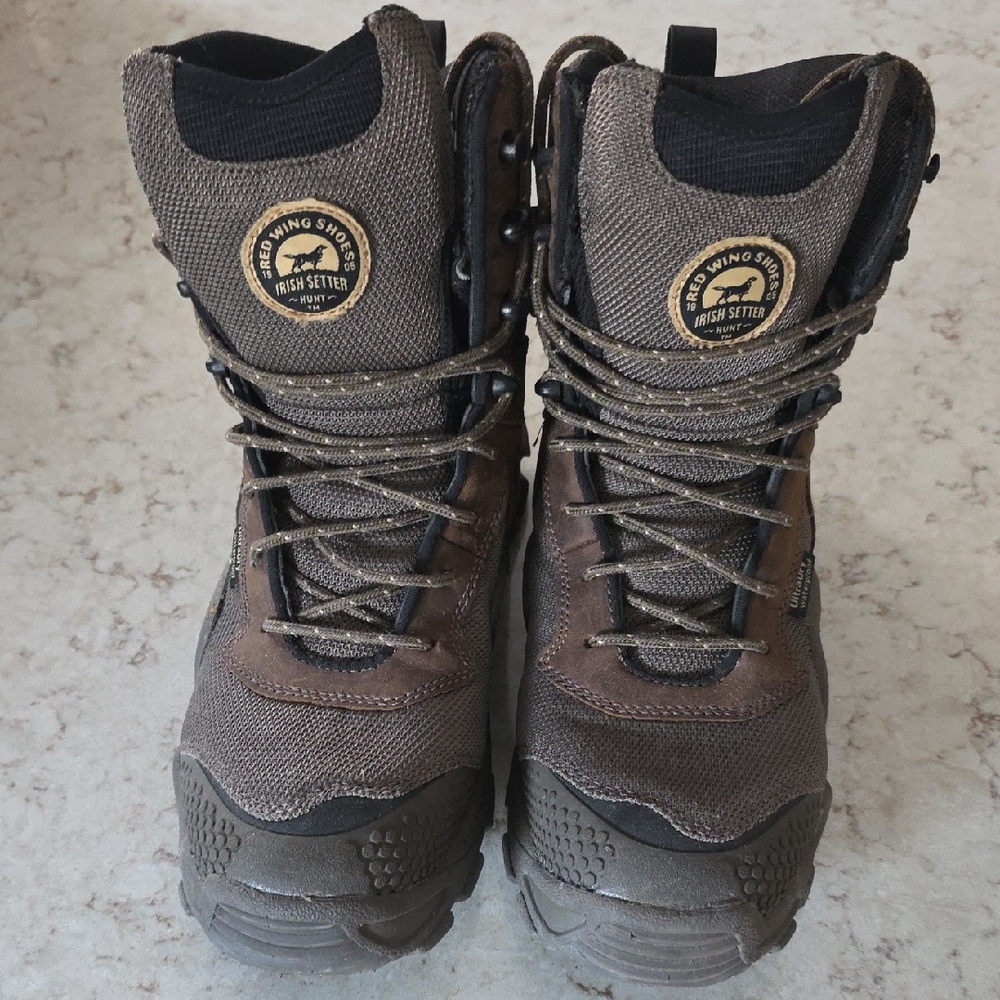 Irish Setter Brown and Gray Outdoor Boots
